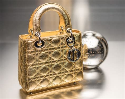 dior gold bag|dior gold handbag.